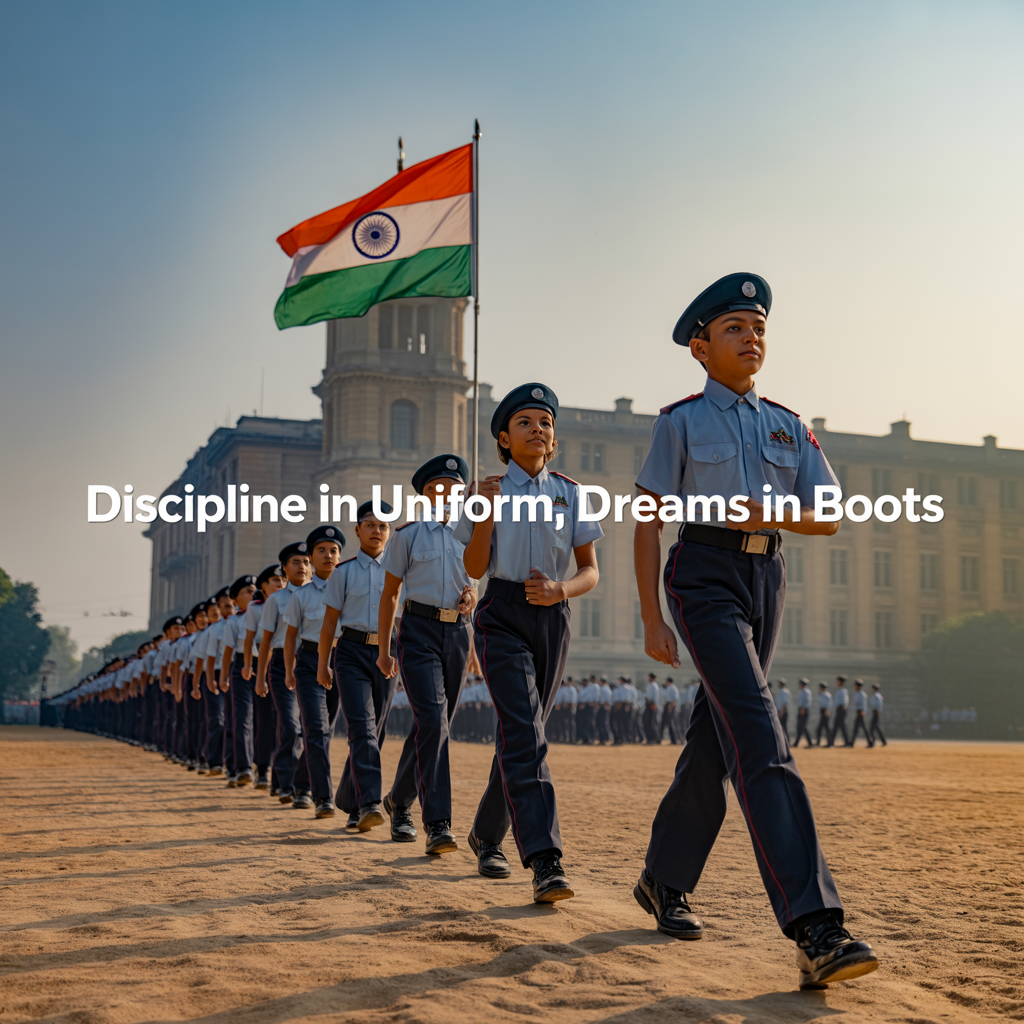Child-at-military-school